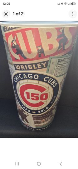 Chicago Cubs 150th Anniversary Souvenir Cup