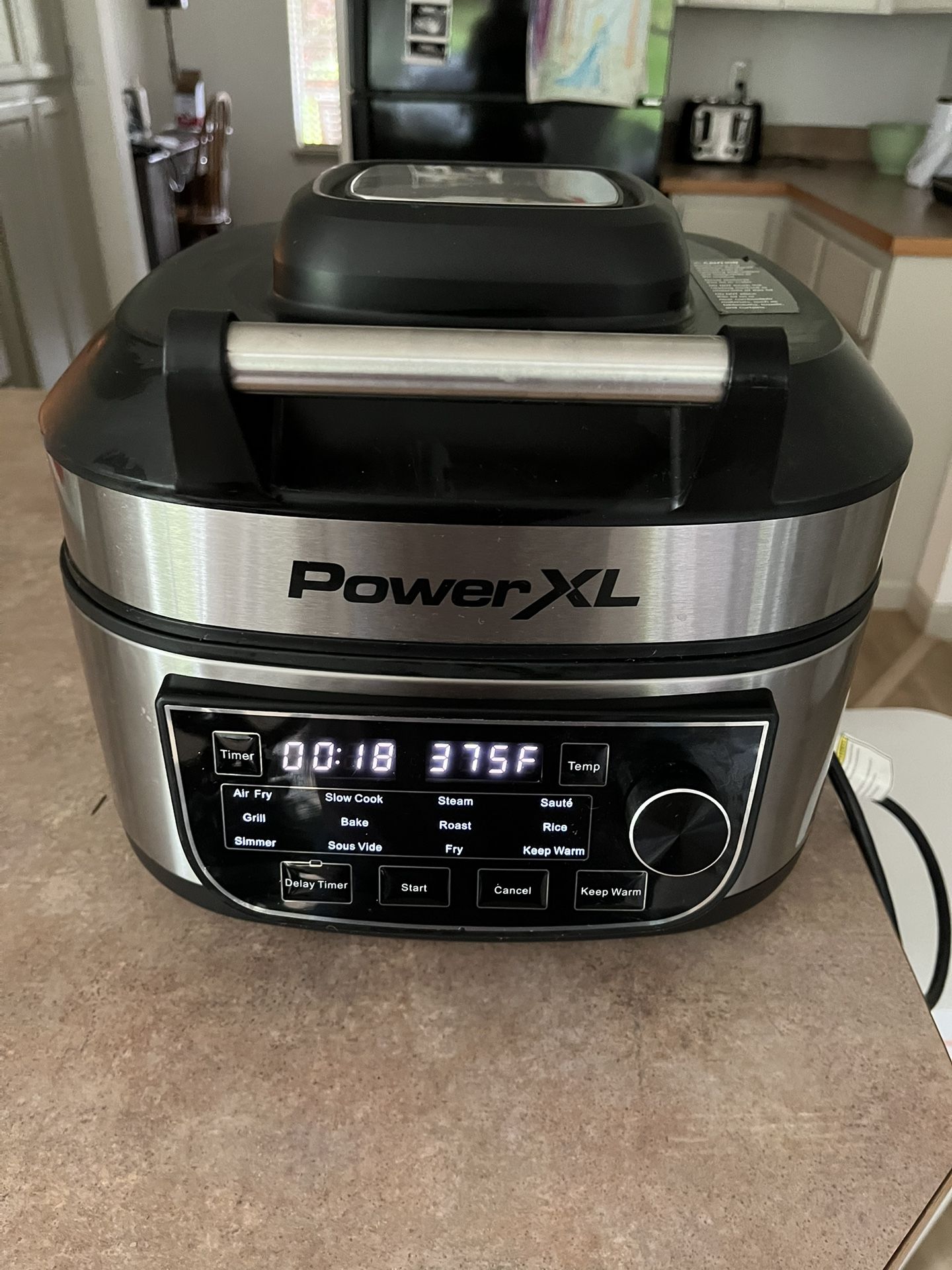 PowerXL 6 QT. Grill Air Fry Combo