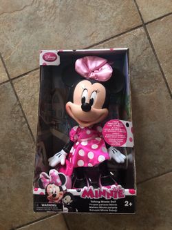 Minnie talking doll brand new in box