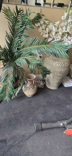 Beautiful Vases And Chair