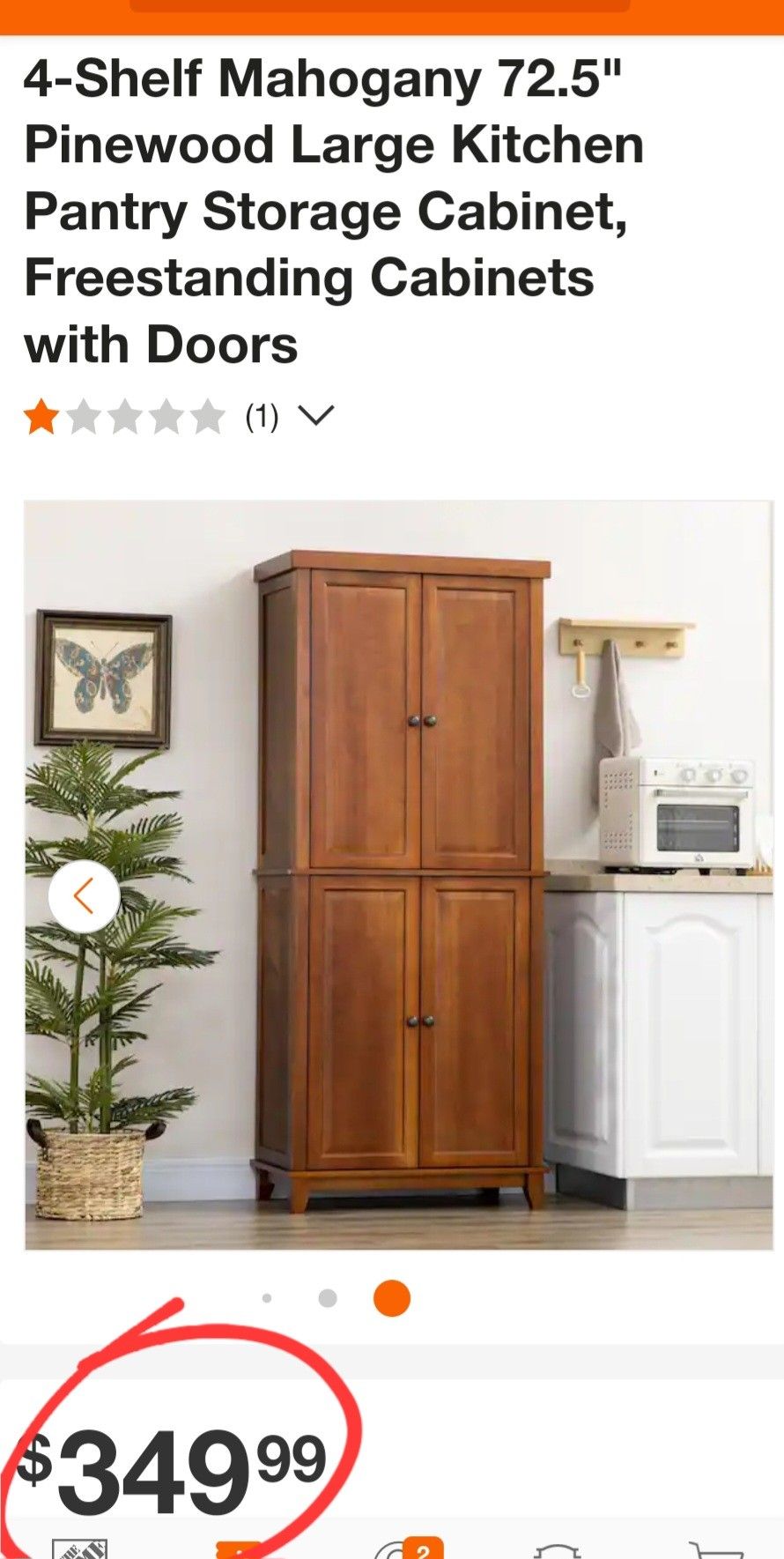 Linen Closet Cabinet 