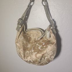 Coach Purse Y2K Soho Hobo Optic