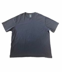 Duluth Trading Mens T Shirt Longtail 2XL Gray Crew Neck Adult