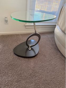 Coffee glass  tables set of 2