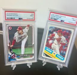 2018 SHOHEI OHTANI ROOKIE PSA 9 / 2 RC LOT READ DESCRIPTION