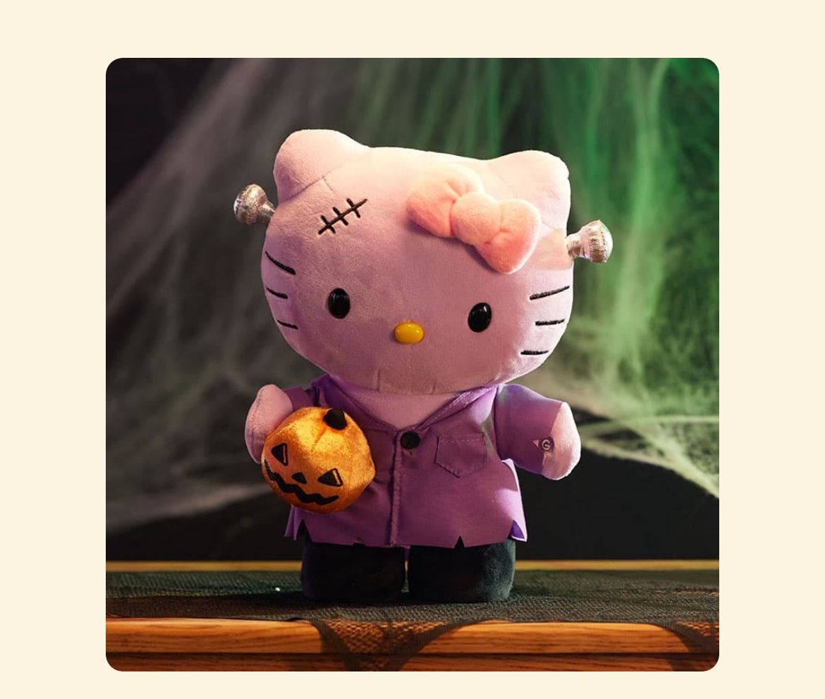 Hello Kitty Purple Monster Motion Plush