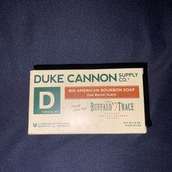 BRAND NEW  - Duke Cannon Buffalo Trace 10 oz Bar Of Soap