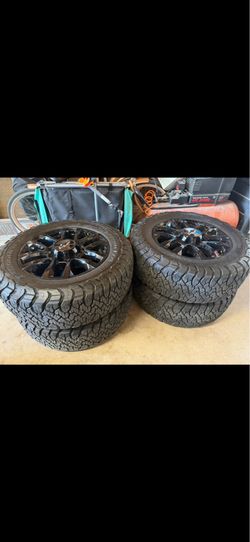Tires and rims for 2500 Chevy