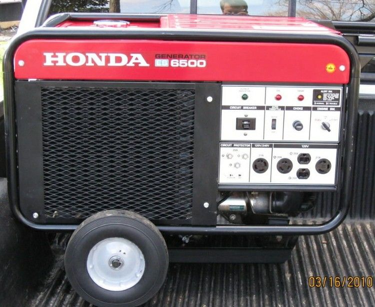 Honda Generator model ES6500