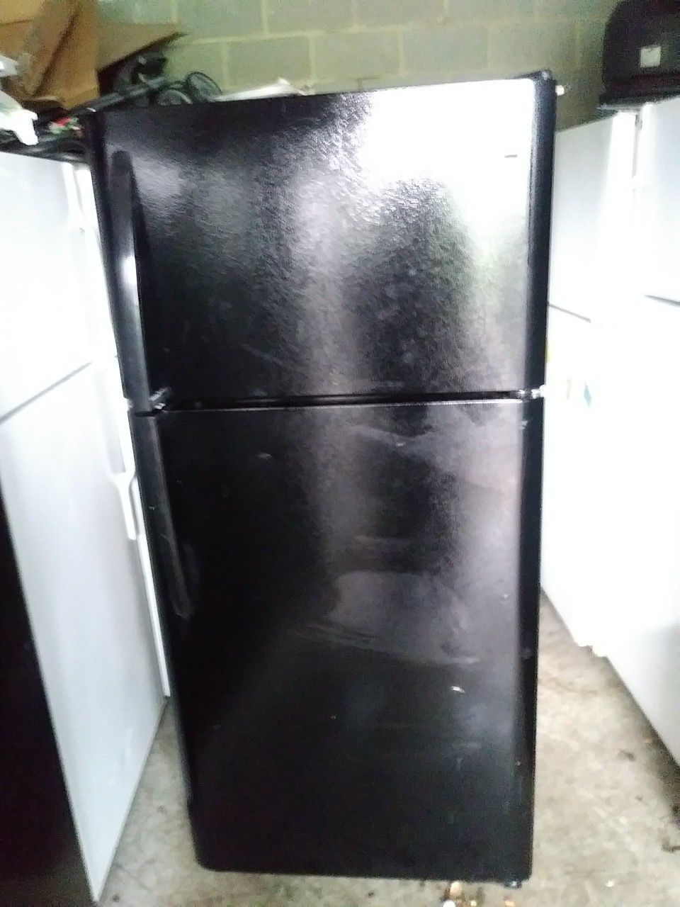 Black GE refrigerators
