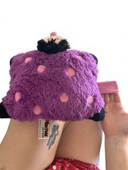 Pillow pets, Pee-wee’s purple and pink ladybug