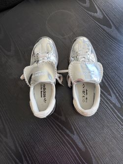 Wales Bonner women’s silver  and grey sneakers