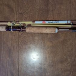 Vintage Travel Mate Telescope Fishing Pole
