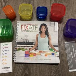 Beachbody Fixate Cookbook with Color Containers