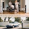 Miumoon 120 inch Reinforced Retractable Baby Gates 42 inch Tall