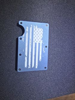Ridge Style Wallet w/Money Clip