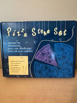 Amzdeal Pizza Stone Set