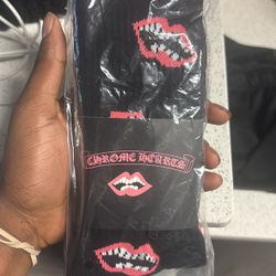 Chrome heart socks 