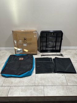Heavy Duty Playpen with Top Cover & Bottom Pad