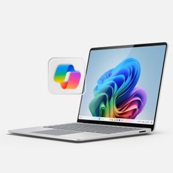 Microsoft Surface Laptop (2024), Windows 11 Copilot+ PC, 13.8-inch touch screen, Snapdragon X Elite (12 cores), 16 GB RAM, 512 GB SSD storage, platinu