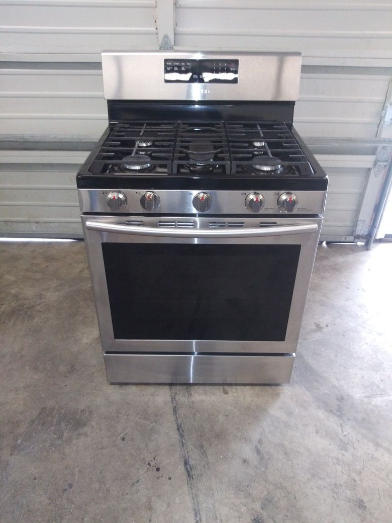 Samsung GAS RANGE stainless Steel
