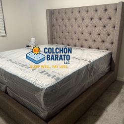 NEW MATTRESS KING SIZE PILLOW TOP WITH BOX SPRING