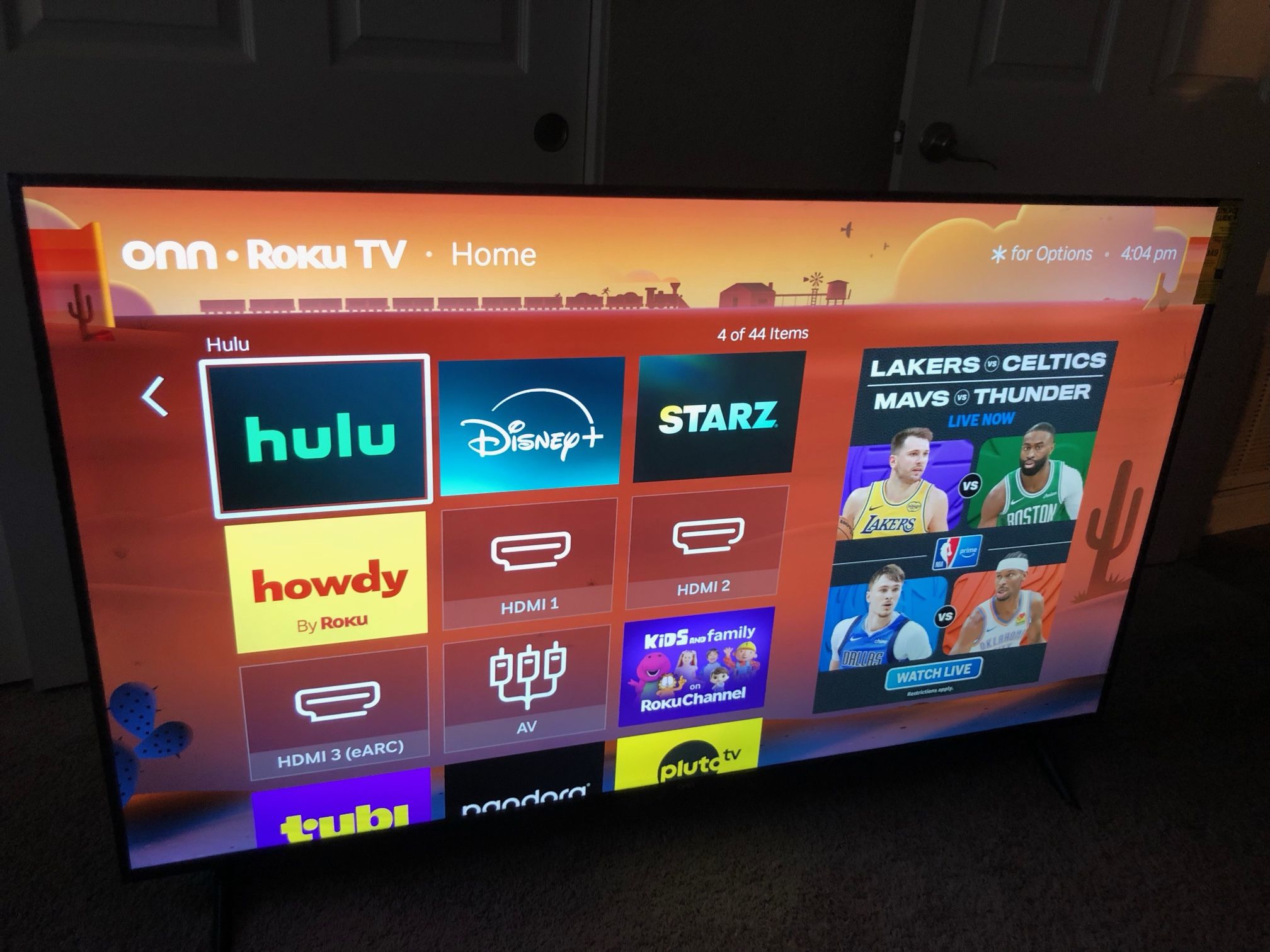 65 inch ONN Roku TV 