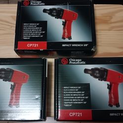 BRAND NEW Chicago Pneumatic Air Impact Wrench. 230 FOR ALL THREE IMPACTS