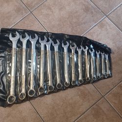 Craftman  14 PC Vintage  Set Of Combinations Wreches