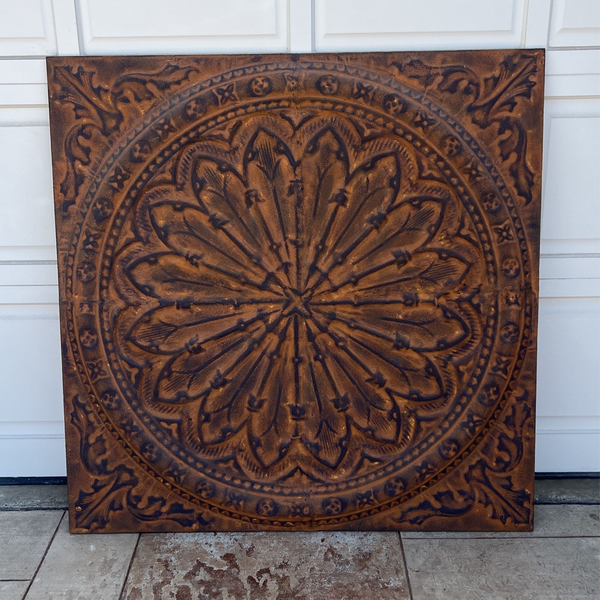 Beautiful Tin Wall Hanging Picture