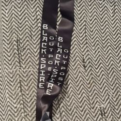 DISNEY PARKS STAR WARS GALAXY'S EDGE BLACK SPIRE OUTPOST LANYARD HTF NEW