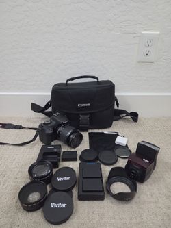 FULL Canon T7 Beginner Camera Kit!!
