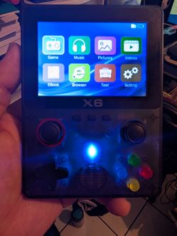 X6 retro gaming handheld