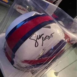 Buffalo Bills Signed Sean McDermott Mini Helmet 