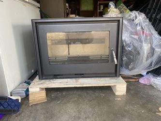 Brand New Modern Wood Stove Freestanding Fireplace 