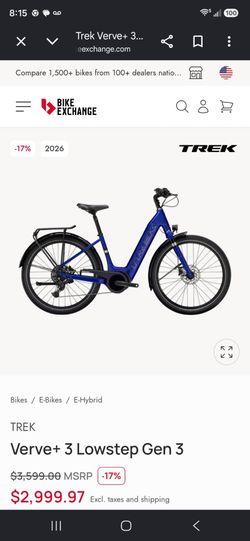 Trek Verve plus 3