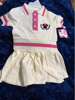 Disney Jr 2 t polo Minnie Mouse dress