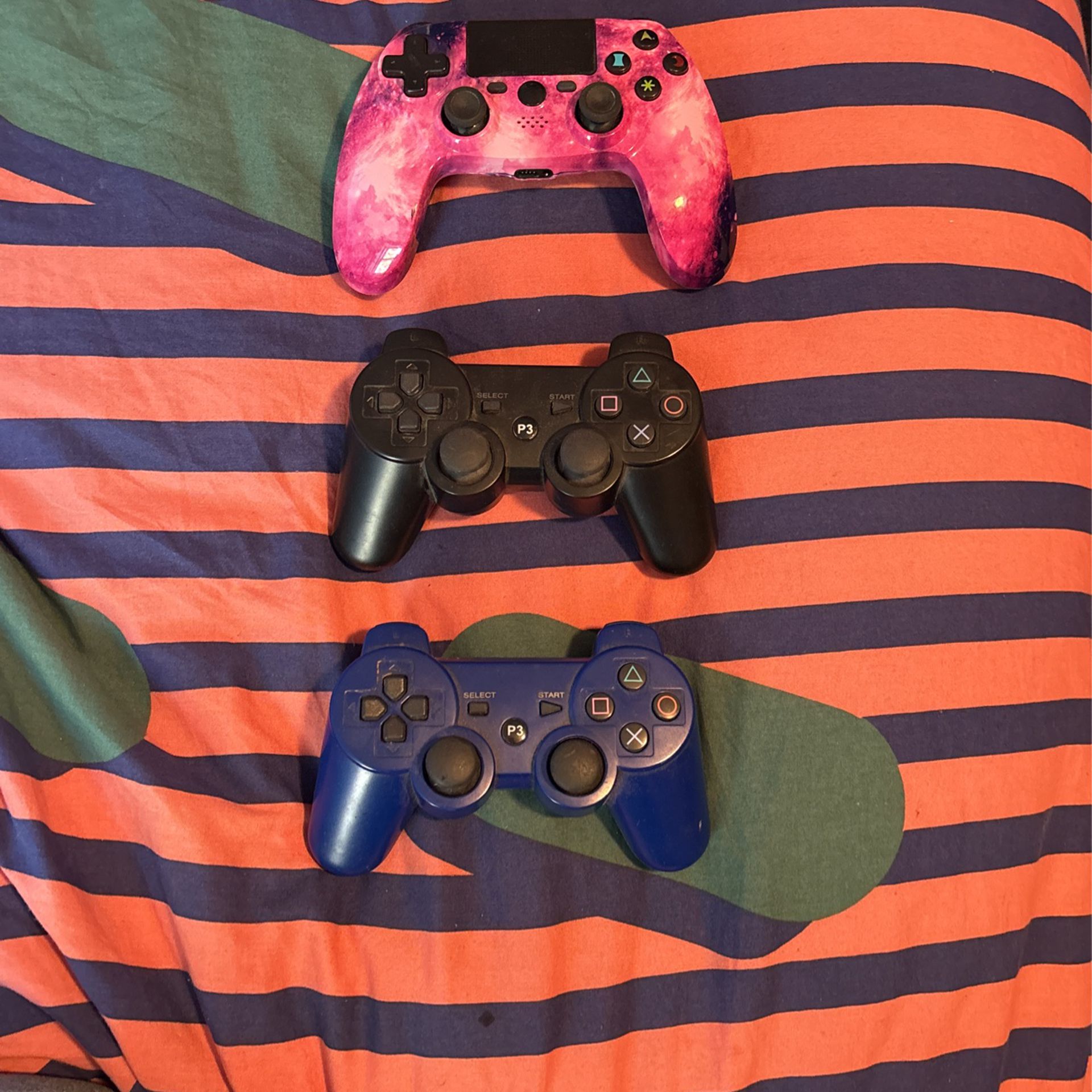 PS4 and PS3 Controllers for Parts