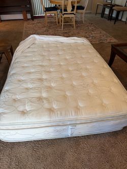 Full-size pillow top mattress