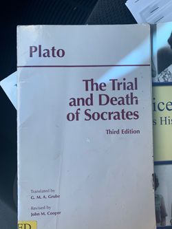 Plato the trial and death of socrates