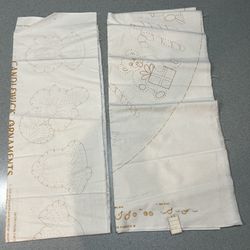 Vintage Springs Industries, Inc. New Stamped Muslin Candlewick Ornament Embroidery Set.