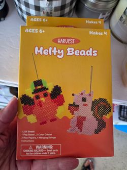 Harvest melty bead craft kits. New. Each