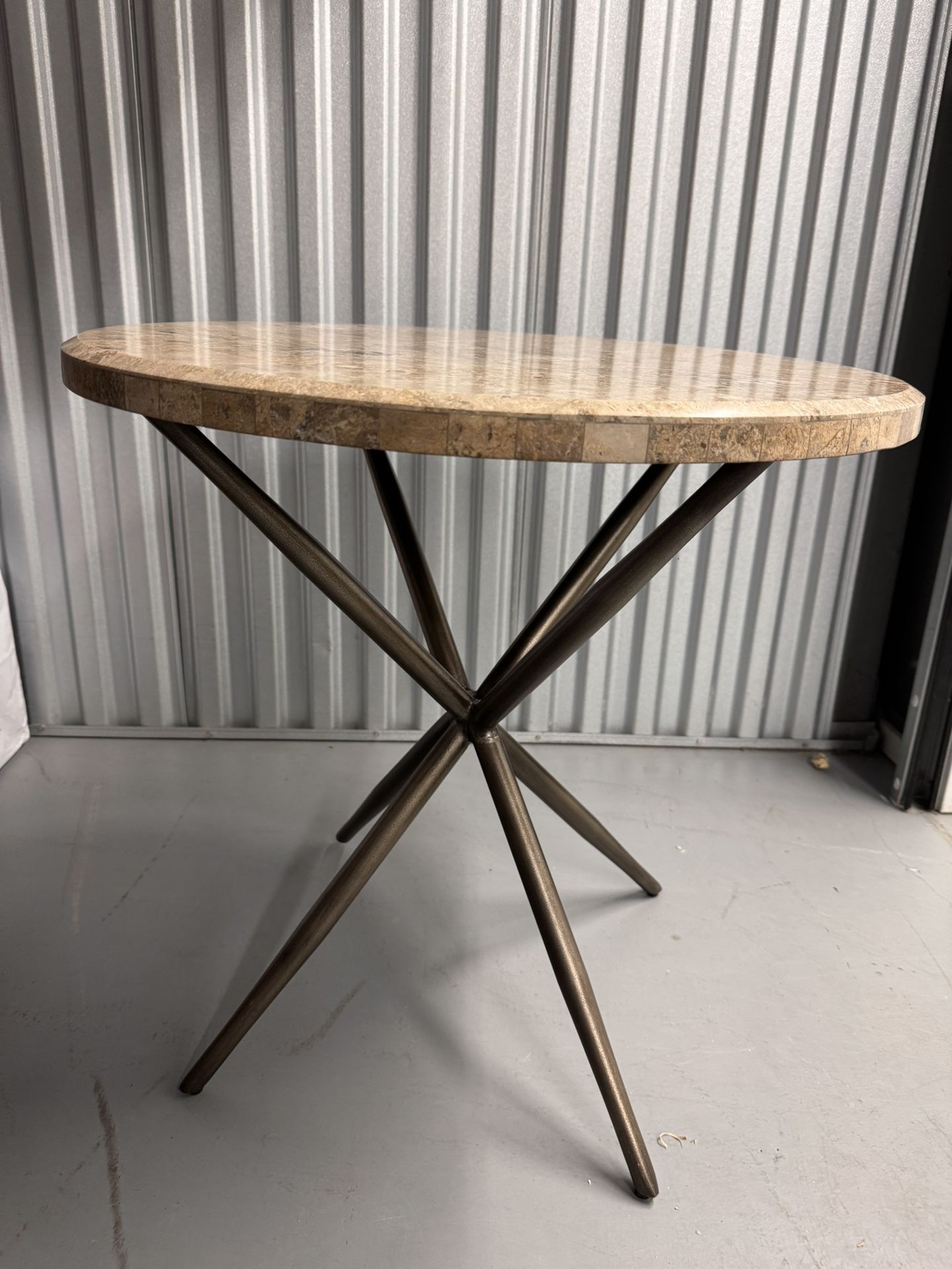 Round Stone Table