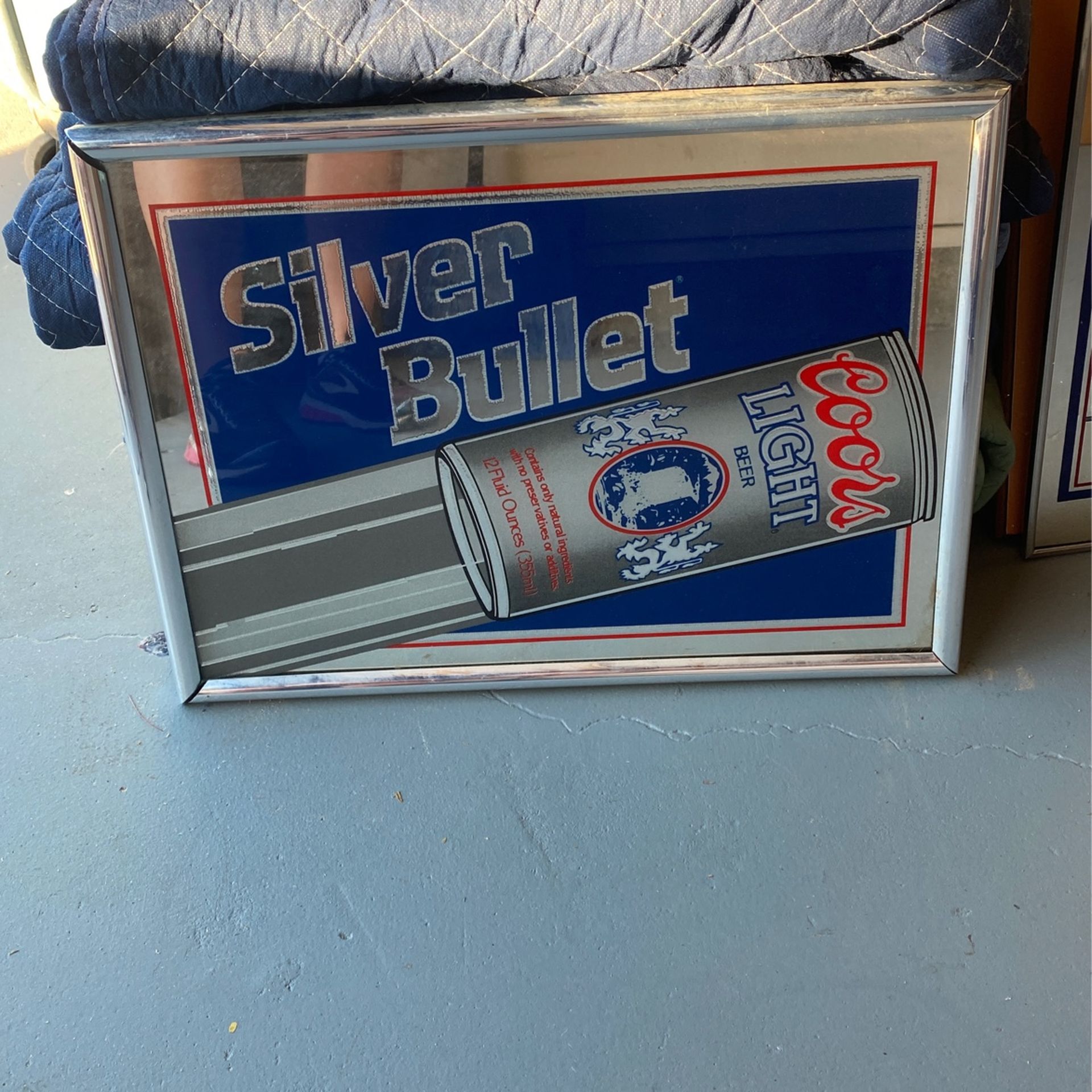 Coors Light Mirrored Wall Art