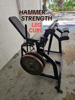 $850 Free Weights Setx4 + Hammer Strength Plate Loaded Seated Leg Curl for $1250. Miami. Delivery fee.  Professional-grade Hammer Strength seated leg 