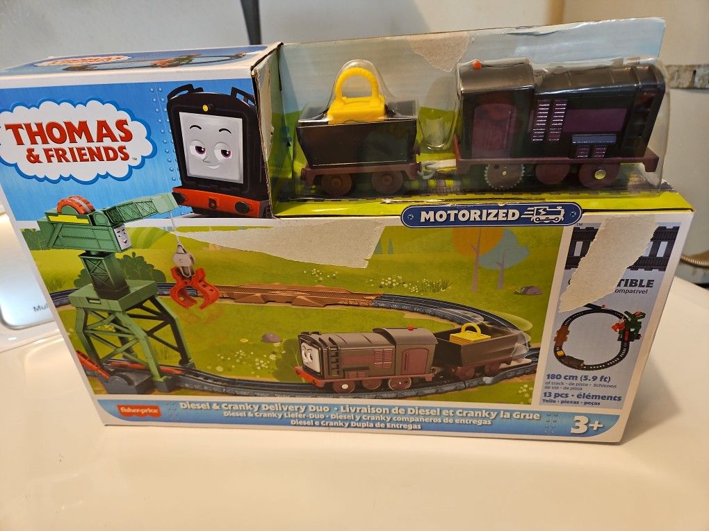 Thomas And Friends Diesel And Cranky Set