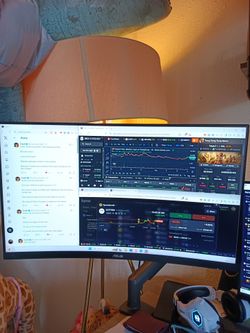 ASUS Curved Ultrawide Monitor