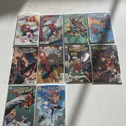 Amazing Spiderman #800,824,825,827,828,829, 875 Variant Covers including Ryan Ottley’s, VF/NM