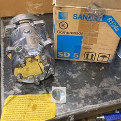 Vintage Air Polished Ac Compressor