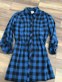 Plaid Blouse